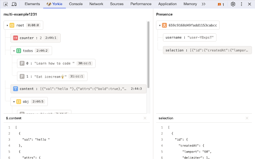 Yorkie Devtools