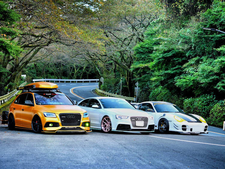 Q5のエネルギッシュイエロー🐥・憧れのあのカーブで・憧れのあの巨匠と!😎・撮影ありがとうございました🙇‍♀️・どんどん投稿が遅れる…年内に終わるか?🤣に関するカスタム事例の投稿画像20枚目
