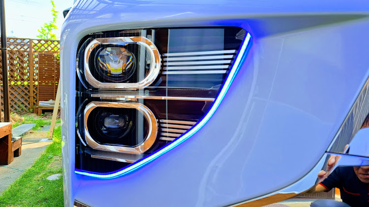 エクリプスクロスのLED・デイライト取付に関するカスタム事例の投稿画像2枚目