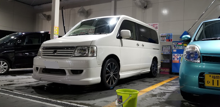 モコの洗車した！・ステップワゴンに関するカスタム事例の投稿画像1枚目