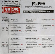 Pizza Hut menu 1