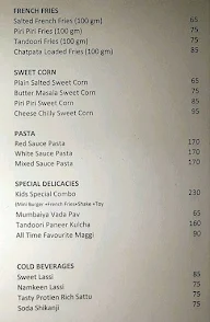 Chowpati menu 2