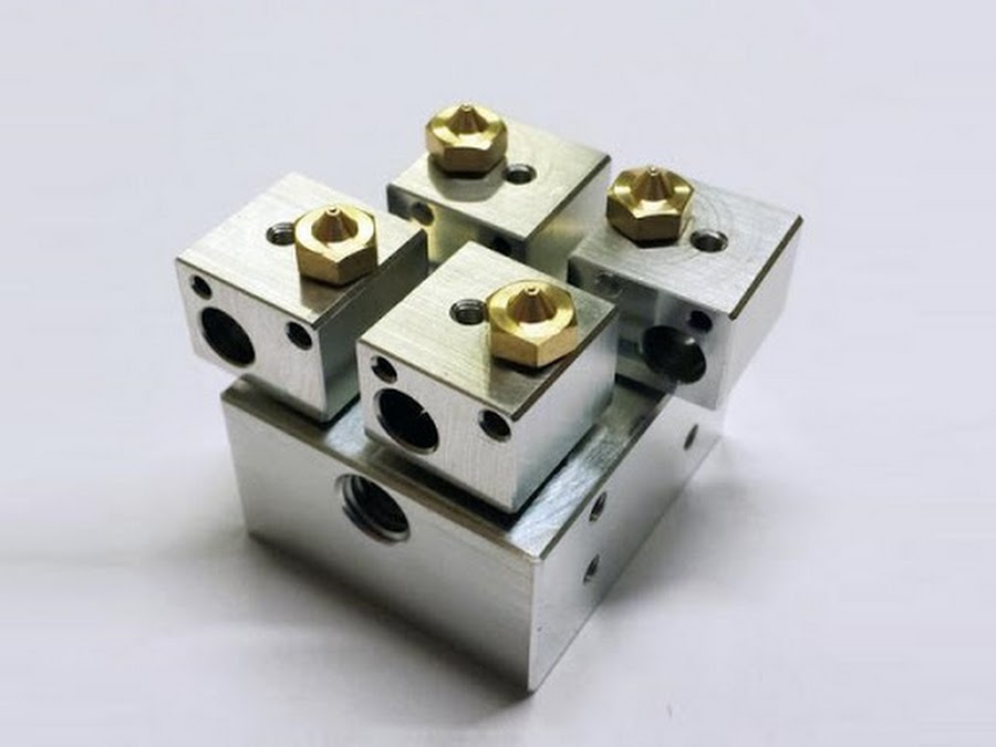 E3D the Kraken All-metal Quad Extruder Full Kit 1.75mm