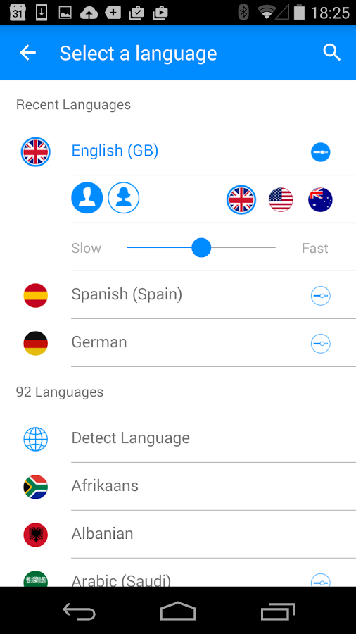    iTranslate - free translator- screenshot  