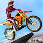 Cover Image of ดาวน์โหลด Moto Bike Tricky Stunts Master: Crazy Bike Games 1.2 APK