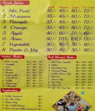 Juice N More menu 2