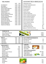 Aagar Restaurant menu 3