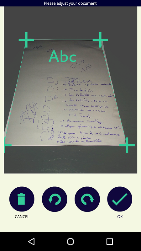 Document Scanner Screen 3
