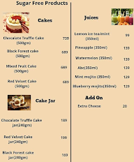 Sugar Lite Cafe menu 3