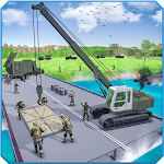 Cover Image of Скачать US Army Bridge Construction Simulator 3D Game 1.0 APK