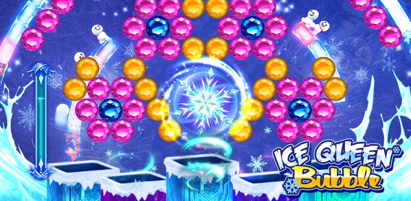 Ice Queen Game Bubble Shooter