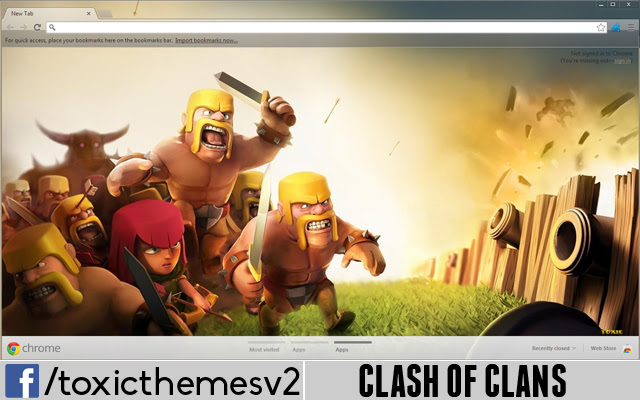 Clash of Clans chrome extension