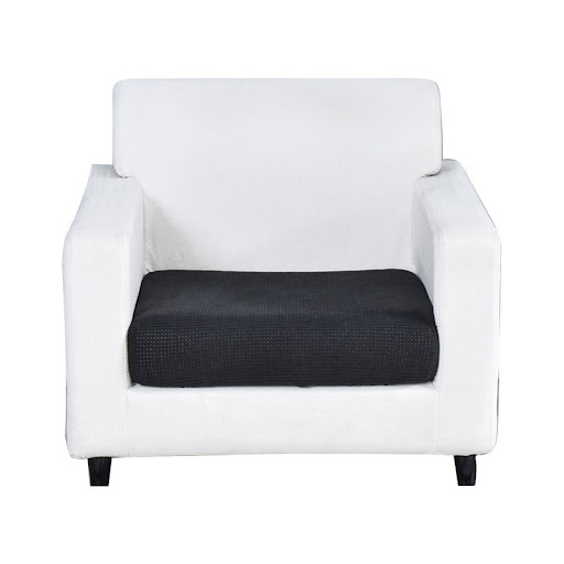 Title 4, Polar Fleece Sofa Cushion Cover Pure Color Stre...