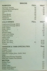 Hotel Simla Bar menu 5