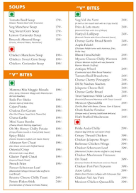 V Lounge And Deck By Touch Of Class menu 1