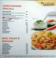 Brundhavana Pure Veg menu 6