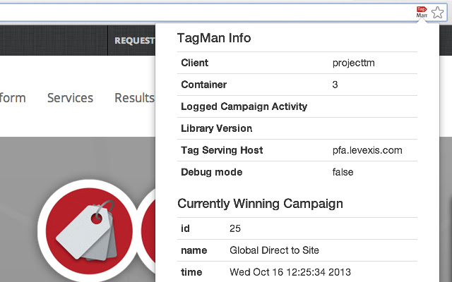 TagMan Implementation Helper chrome extension