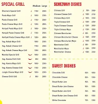 Dharma's Sandwich menu 1