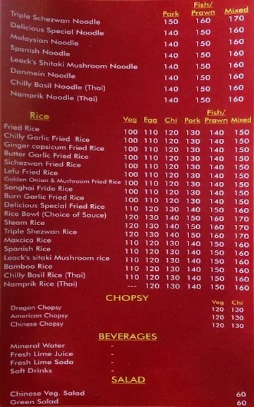 Delicious Momos menu 