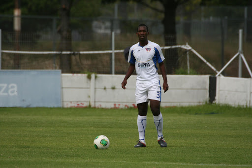 Replacement striker Mxolisi Ntshingila. Picture Credit: www.chippautdfc.co.za