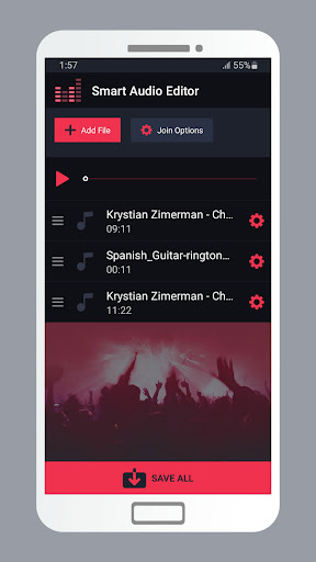 Screenshot Smart Audio Editor - Join Cut