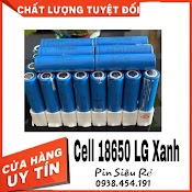 Cell Pin Lg Xanh Dành Cho Sạc Dự Phòng, Đèn Pin Siêu Sáng, Quạt Mini .....