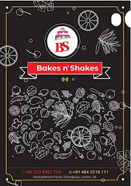 Bakes N' Shakes menu 3