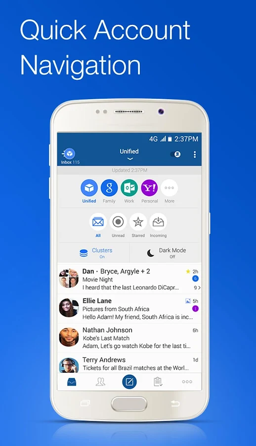    Blue Mail - Email Mailbox- screenshot  