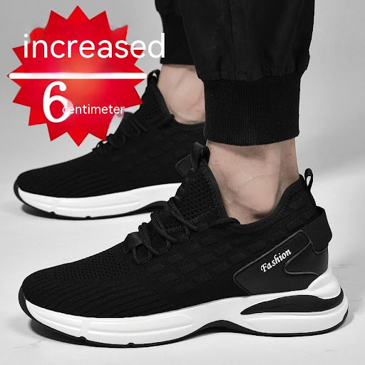 Title 4, Mens Sports Mesh Shoes with Internal Height In...