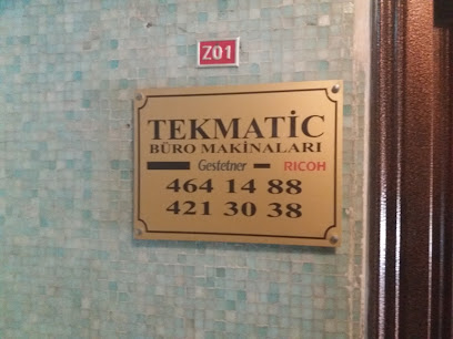 Tekmatic Büro Makinaları