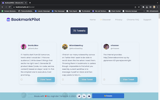 BookmarkPilot