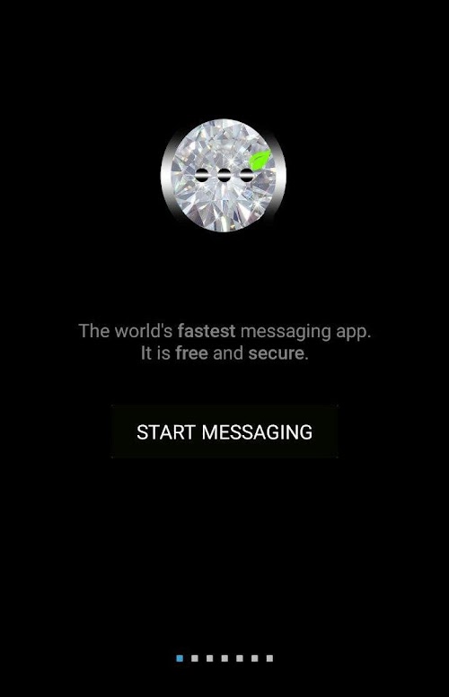 Android application Eco Messenger Plus screenshort