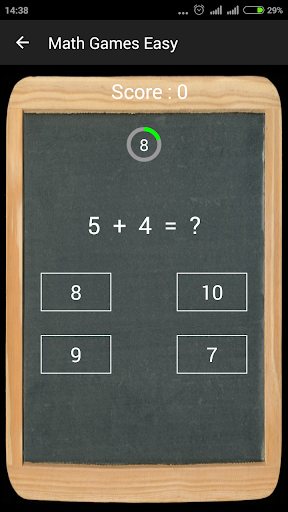 Screenshot Math Games