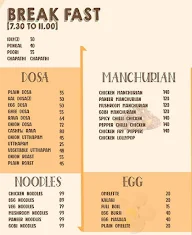 Hotel Imaiyazhini menu 2