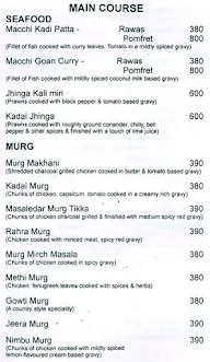 Fusion Wongs menu 1