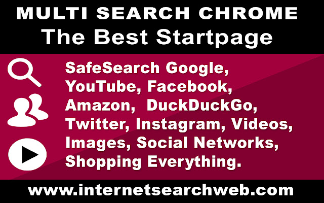 Fastest Search Web, Social Videos, Photos one