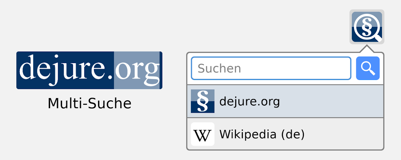 dejure.org Multi-Search Preview image 2