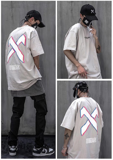 Title 4, Printed Reflective Short-Sleeved T-Shirt MenS ...