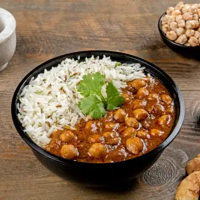 Pindi Chole Rice Bowl