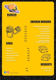 Burger Abduction menu 2