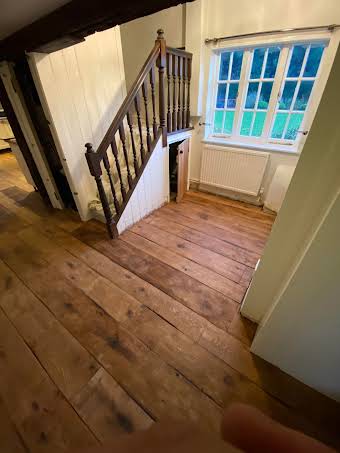 Reclaimed antique oak flooring album cover