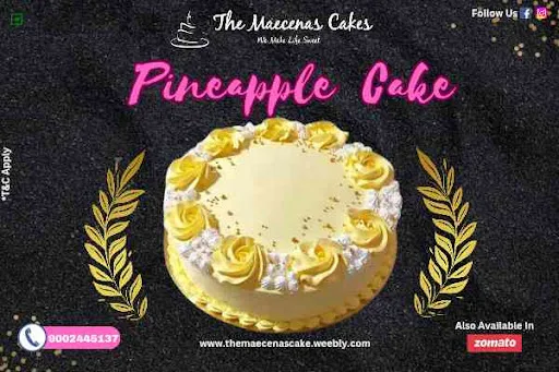 Maecenas Pineapple Flavour Cake