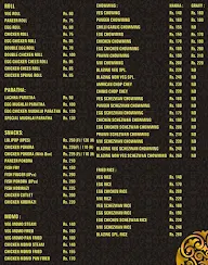 Blazing Hot Cafe & Restaurant menu 2