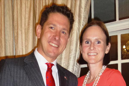 British High Commissioner Christian Turner with his wife Claire. Photo/FILE