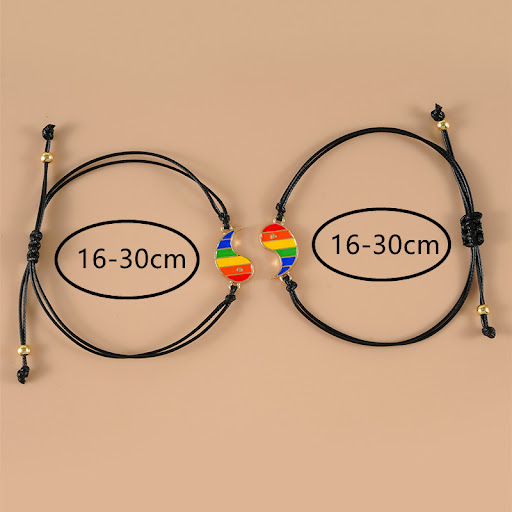 Title 5, New Rainbow Color Yin and Yang Gossip Stitching...