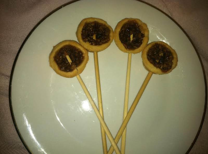 Mini Pecan Pies On A Stick!