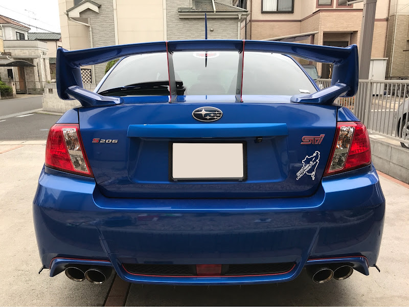 インプレッサ WRX STIのDIY・S206・エンブレム取付・インプレッサ ...