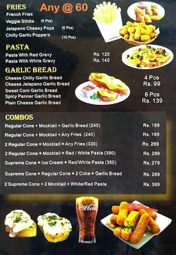 Koneeza menu 