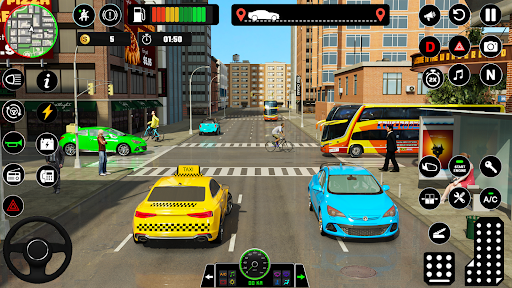 Screenshot Taxi Life Simulator: Car Games