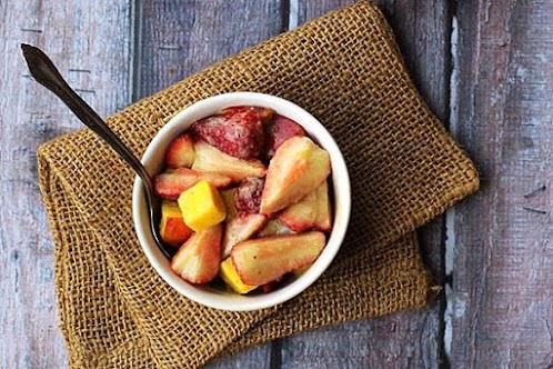 Summer Fruit Salad With Matcha Ginger Vinaigrette